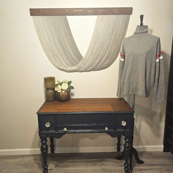 Velvet by Graham & Spencer Bonnie Stripe Cashmere Turtle Neck Sweater Sz L - Picture 1 of 9